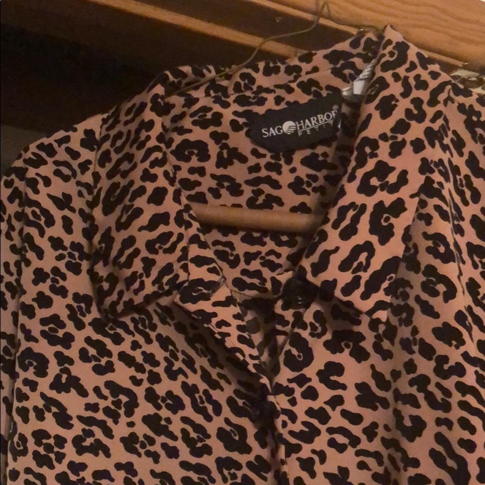 Leopard blazer